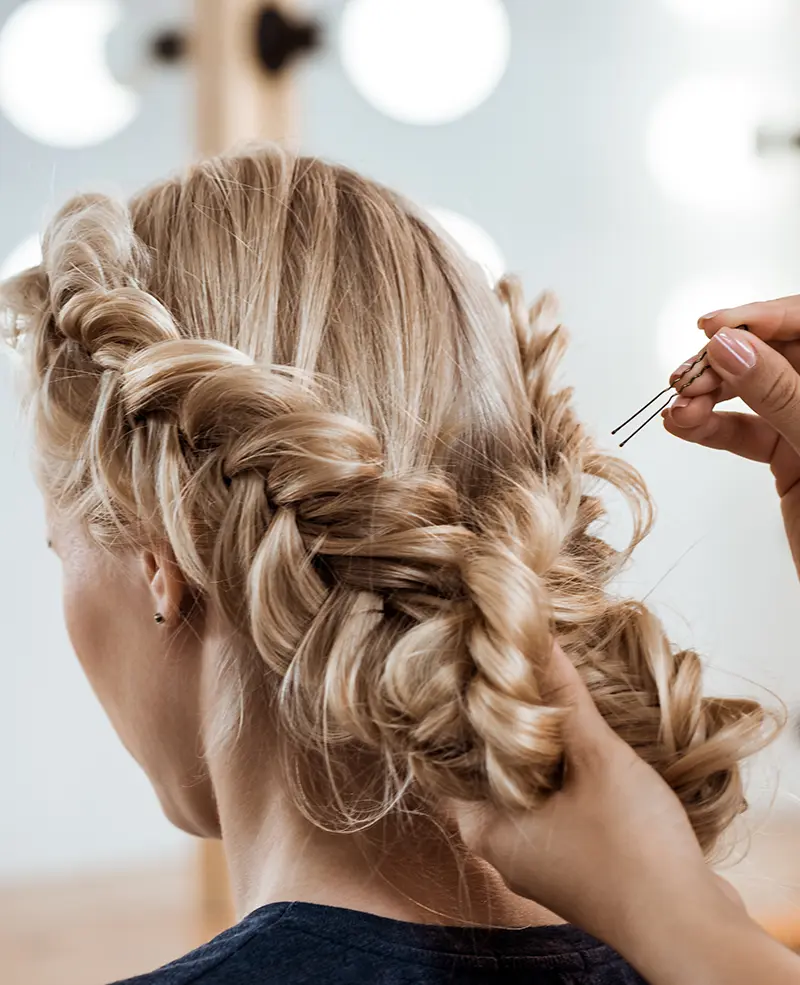 Coiffure pour mariée